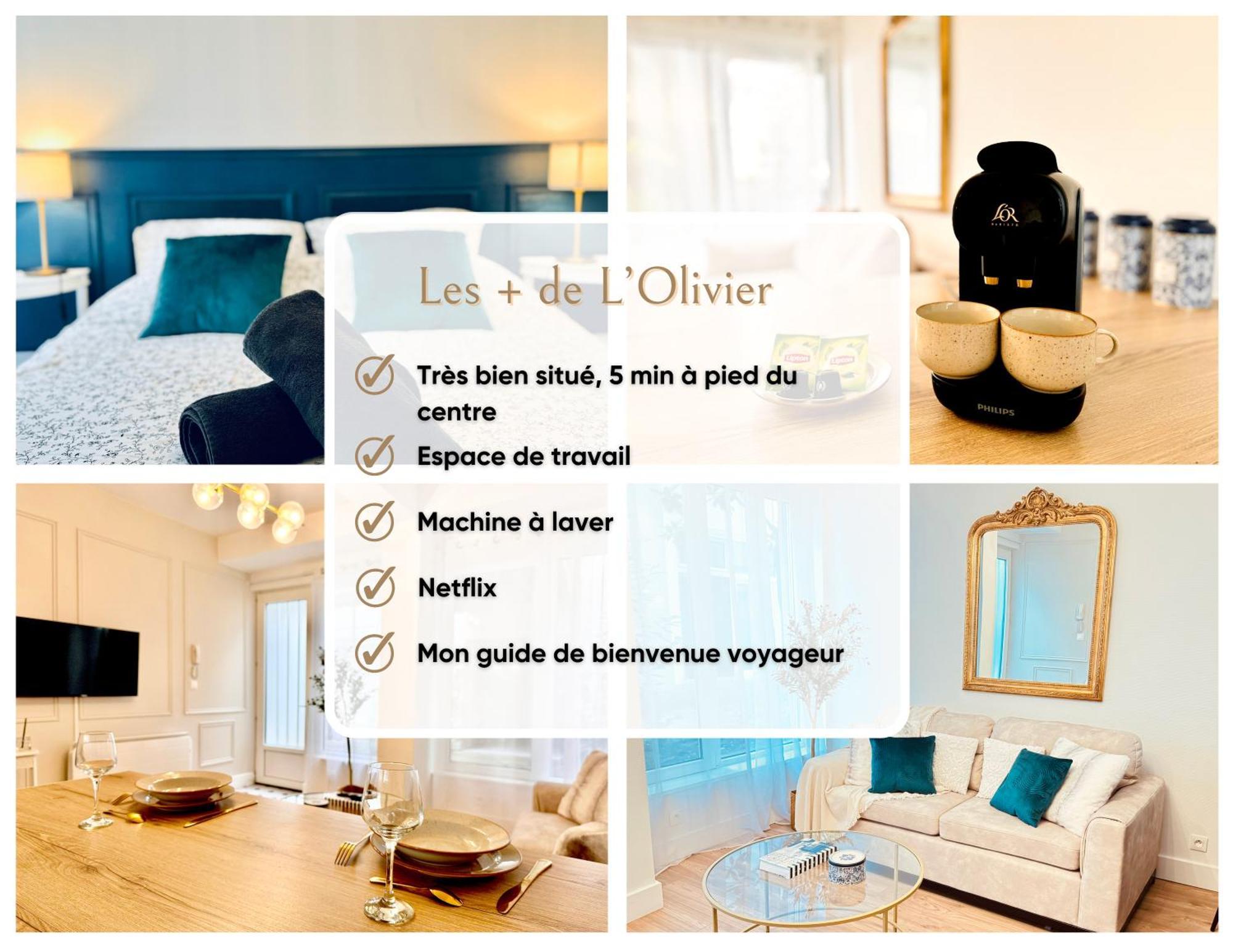 L'Olivier - Netflix - Bureau - Proche Centre Troyes Lejlighed Eksteriør billede